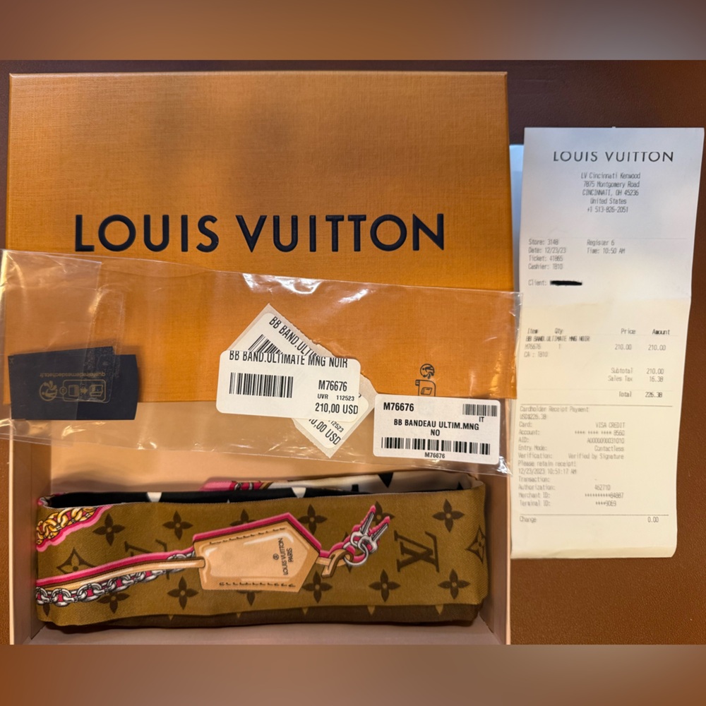 Full Inclusion Louis Vuitton Bandeau